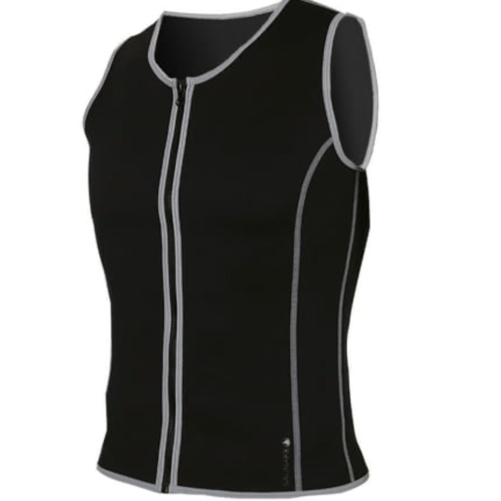 SAUNAFX Men s Slimming Neoprene Sauna Vest Large NWT